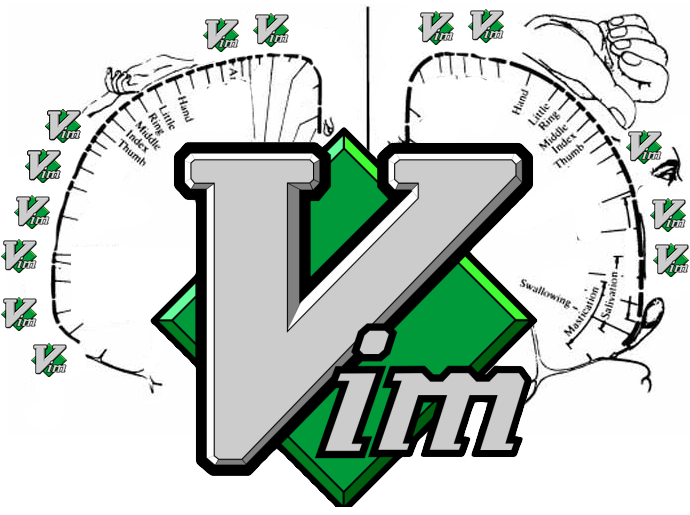 logo vim brain